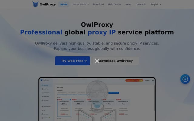 Screenshot of vmos.com