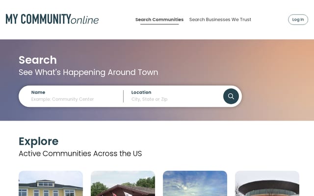 Screenshot of mycommunityonline.com