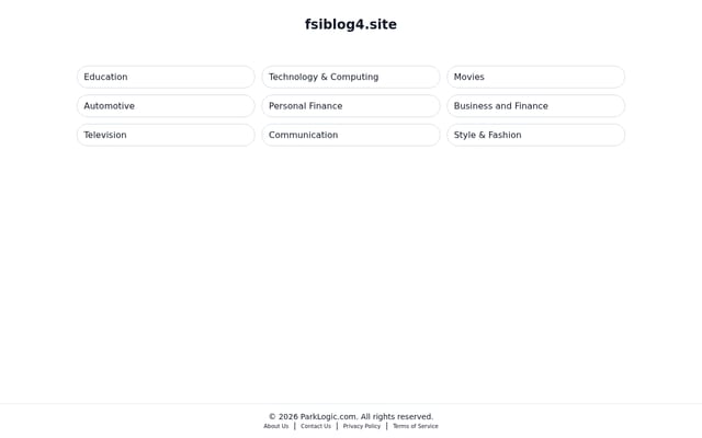 Screenshot of fsiblog4.site