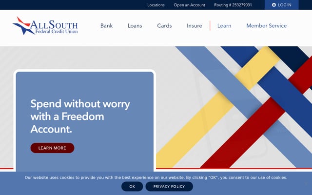 Screenshot of allsouth.org