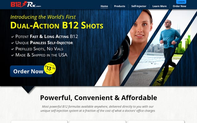 Screenshot of b12rx.com
