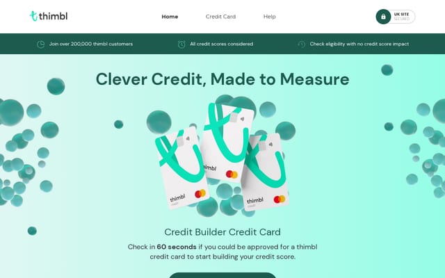 Screenshot of thimbl.com