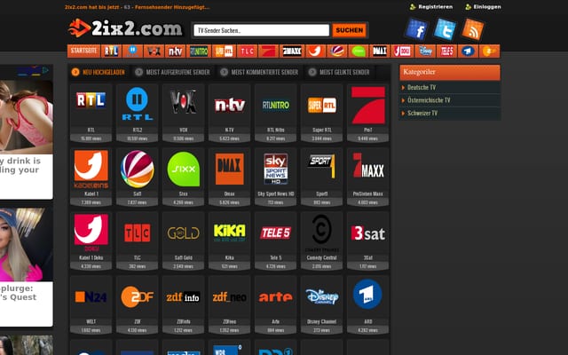 Screenshot of 2ix2.com