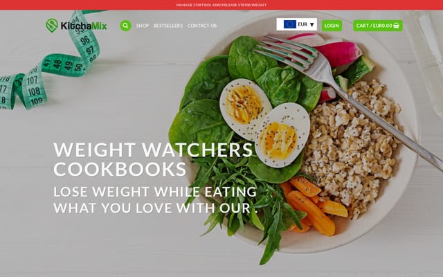 Screenshot of kitchamix.com