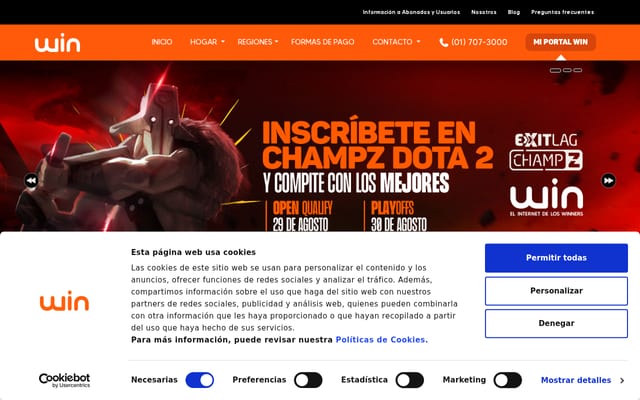 Screenshot of win.pe