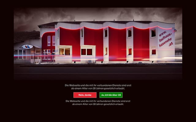 Screenshot of laufhaus-hasenohr.at