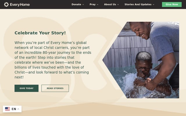 Screenshot of everyhome.org