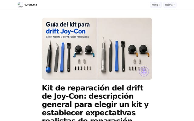 Screenshot of tvfun.ma