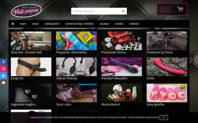 Screenshot of vasisnovi.com