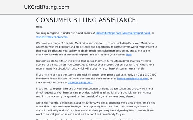 Screenshot of ukcrdtratng.com