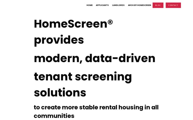 Screenshot of myhomescreen.org