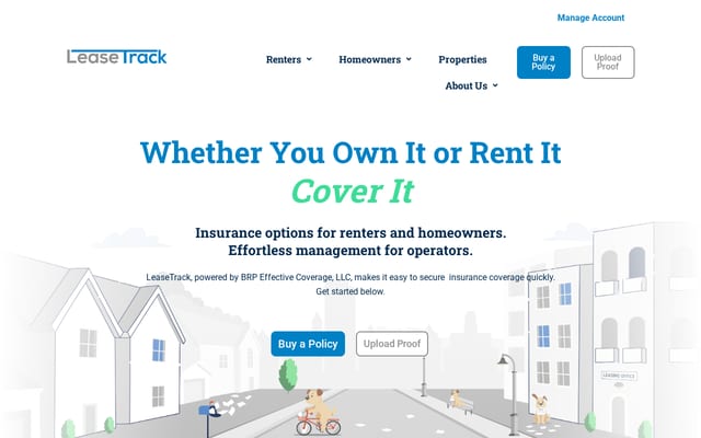 Screenshot of leasetrack.ai