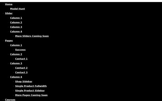 Screenshot of modelhunt.co.uk