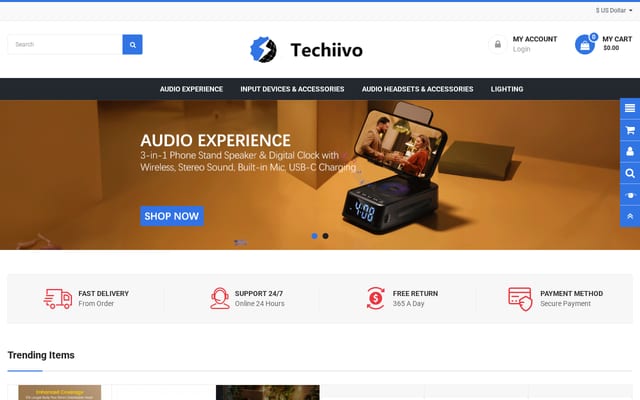 Screenshot of techiivo.com