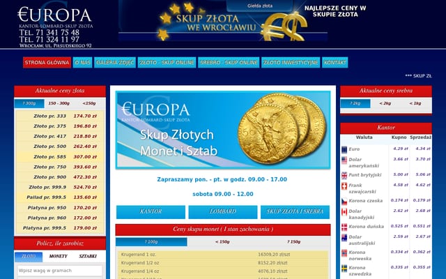 Screenshot of europa-wroc.pl