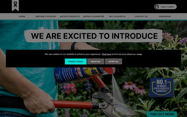 Screenshot of dktools.com