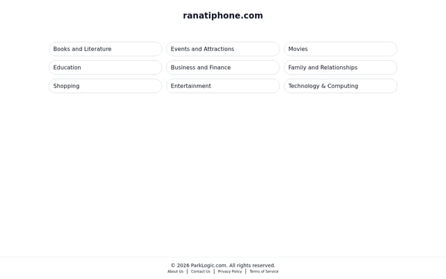 Screenshot of ranatiphone.com