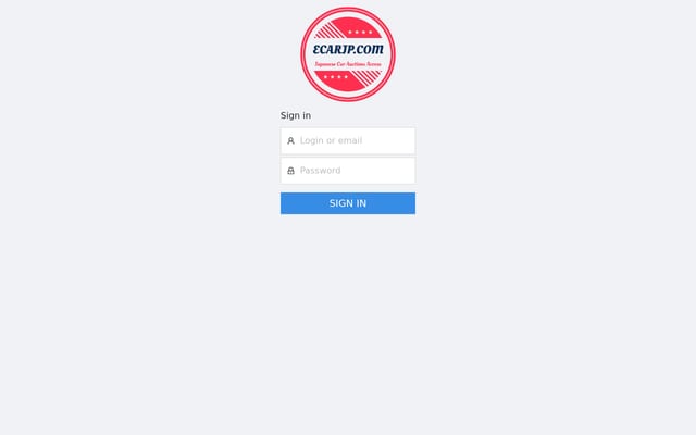 Screenshot of ecarjp.com