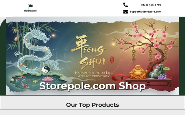 Screenshot of storepole.com