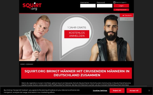 Screenshot of squirt.org