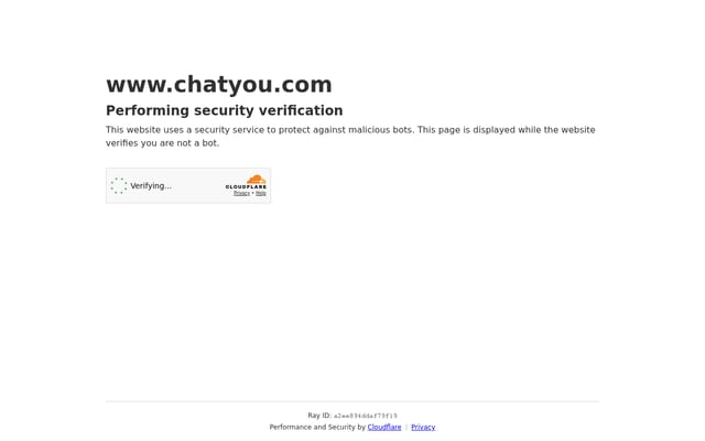 Screenshot of chatyou.com