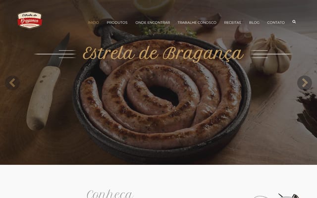 Screenshot of frigar.com.br
