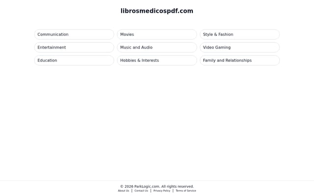 Screenshot of librosmedicospdf.com