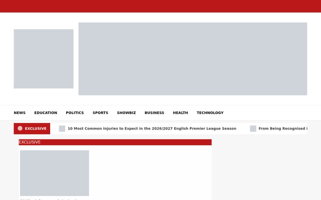 Screenshot of newsghana24.com