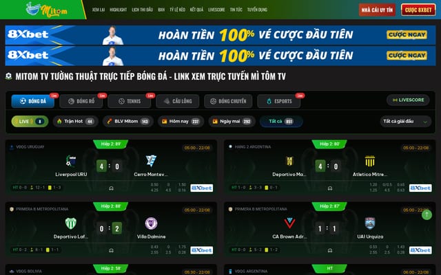 Screenshot of mitom10.com