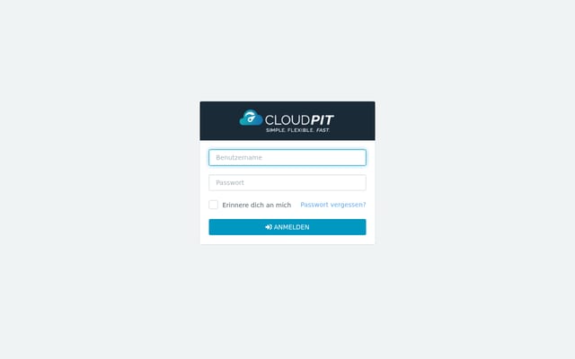 Screenshot of cloudpit.io