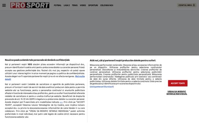 Screenshot of prosport.ro