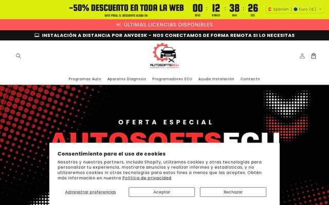 Screenshot of autosoftsecu.com