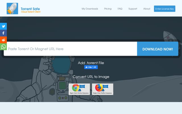 Screenshot of torrentsafe.com