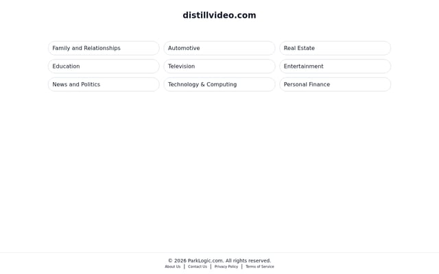 Screenshot of distillvideo.com