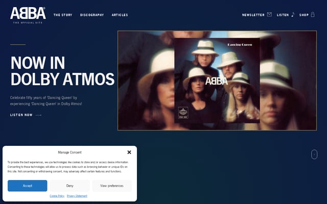 Screenshot of abbasite.com