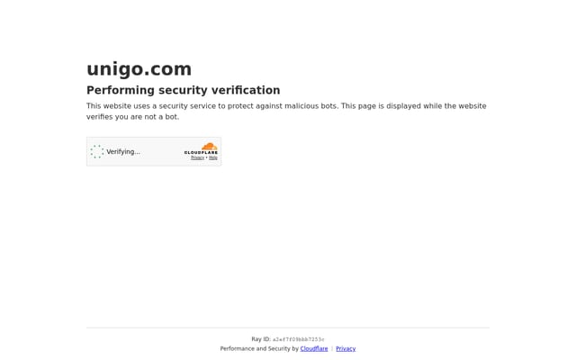 Screenshot of unigo.com