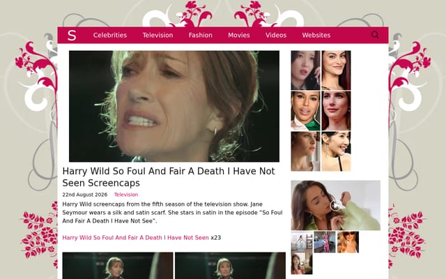 Screenshot of satiny.org