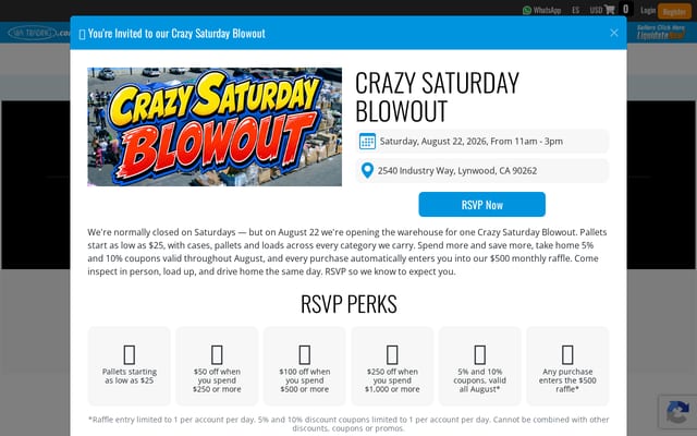 Screenshot of viatrading.com