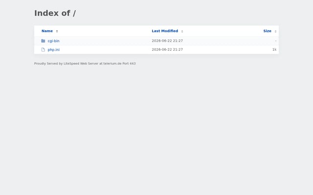 Screenshot of telerium.de