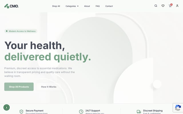 Screenshot of cheapestmedsonline.com