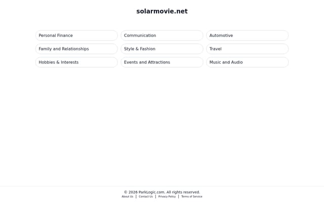 Screenshot of solarmovie.net