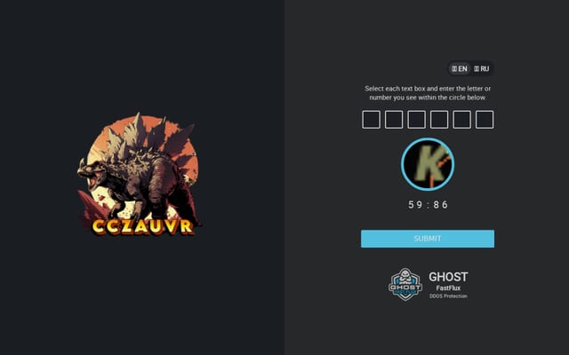 Screenshot of cczauvr.shop