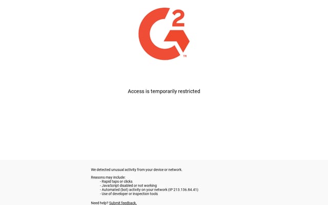Screenshot of g2.com