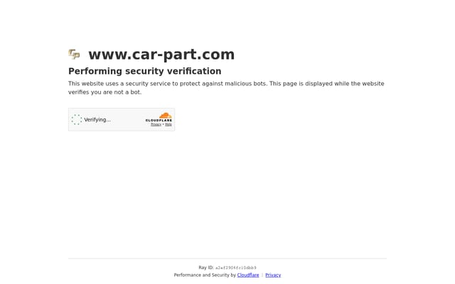 Screenshot of car-part.com