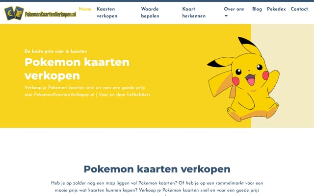Screenshot of pokemon-paradijs.com