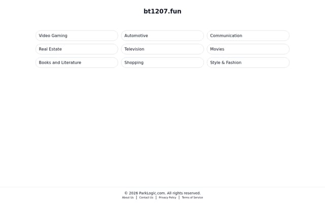 Screenshot of bt1207.fun