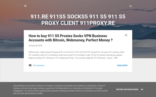 Screenshot of 911re-proxy.blogspot.com