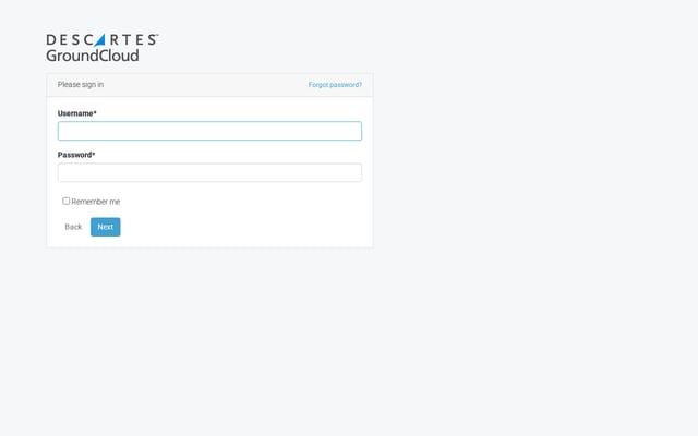 Screenshot of groundcloud.io