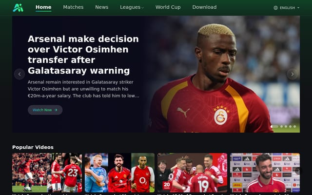 Screenshot of sportslivenow.top