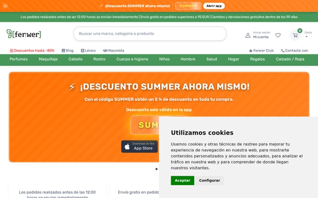 Screenshot of ferwer.es